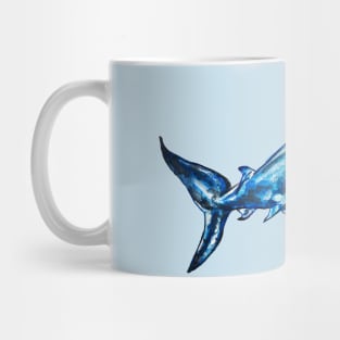 Watercolor Hammerhead Shark Mug